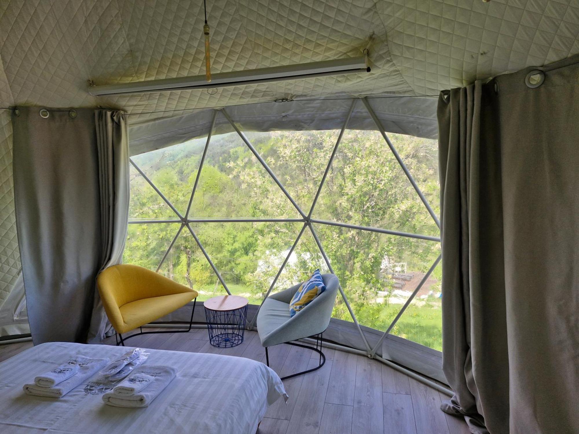 Hotel Glamping Georgia Krikhi Ambrolauri Exterior foto