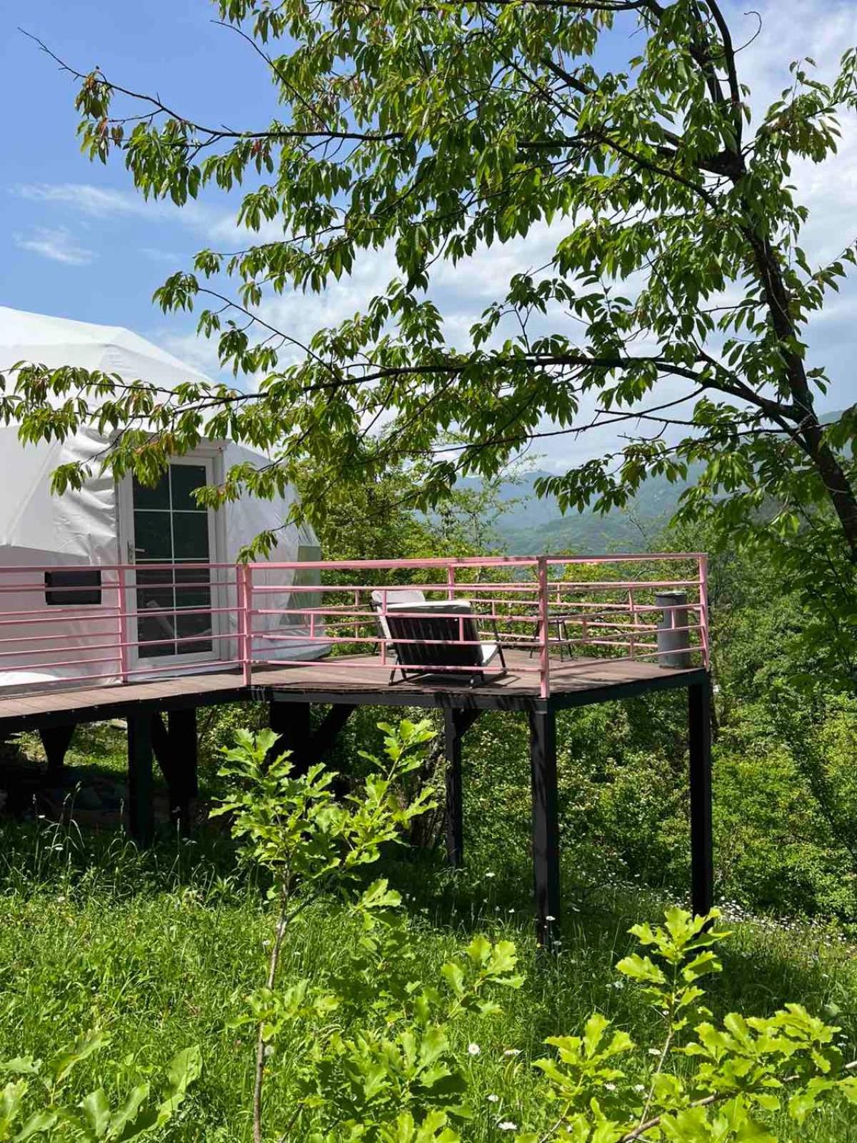 Hotel Glamping Georgia Krikhi Ambrolauri Exterior foto